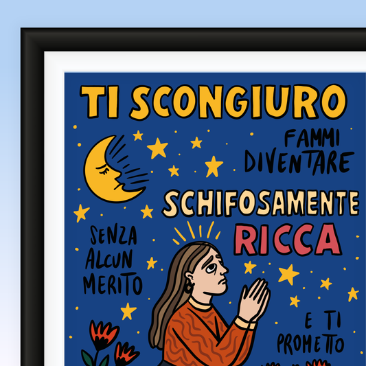 Poster TI SCONGIURO A4