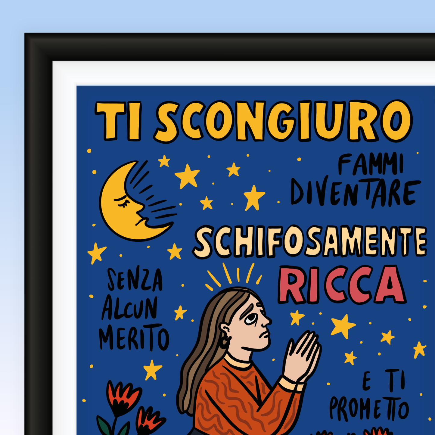 Poster TI SCONGIURO A4