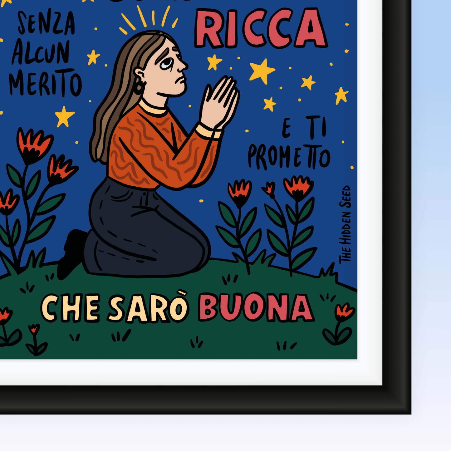 Poster TI SCONGIURO A4