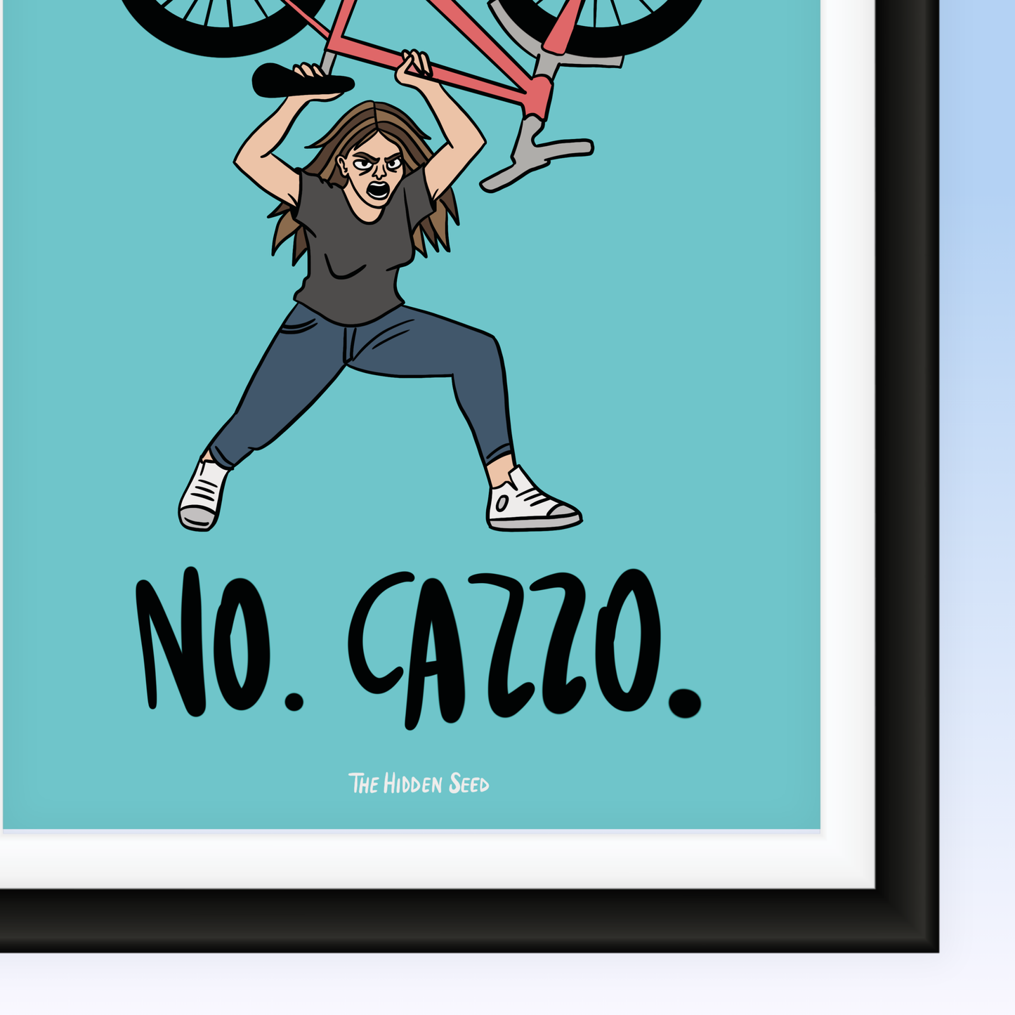 Poster BICICLETTA A4
