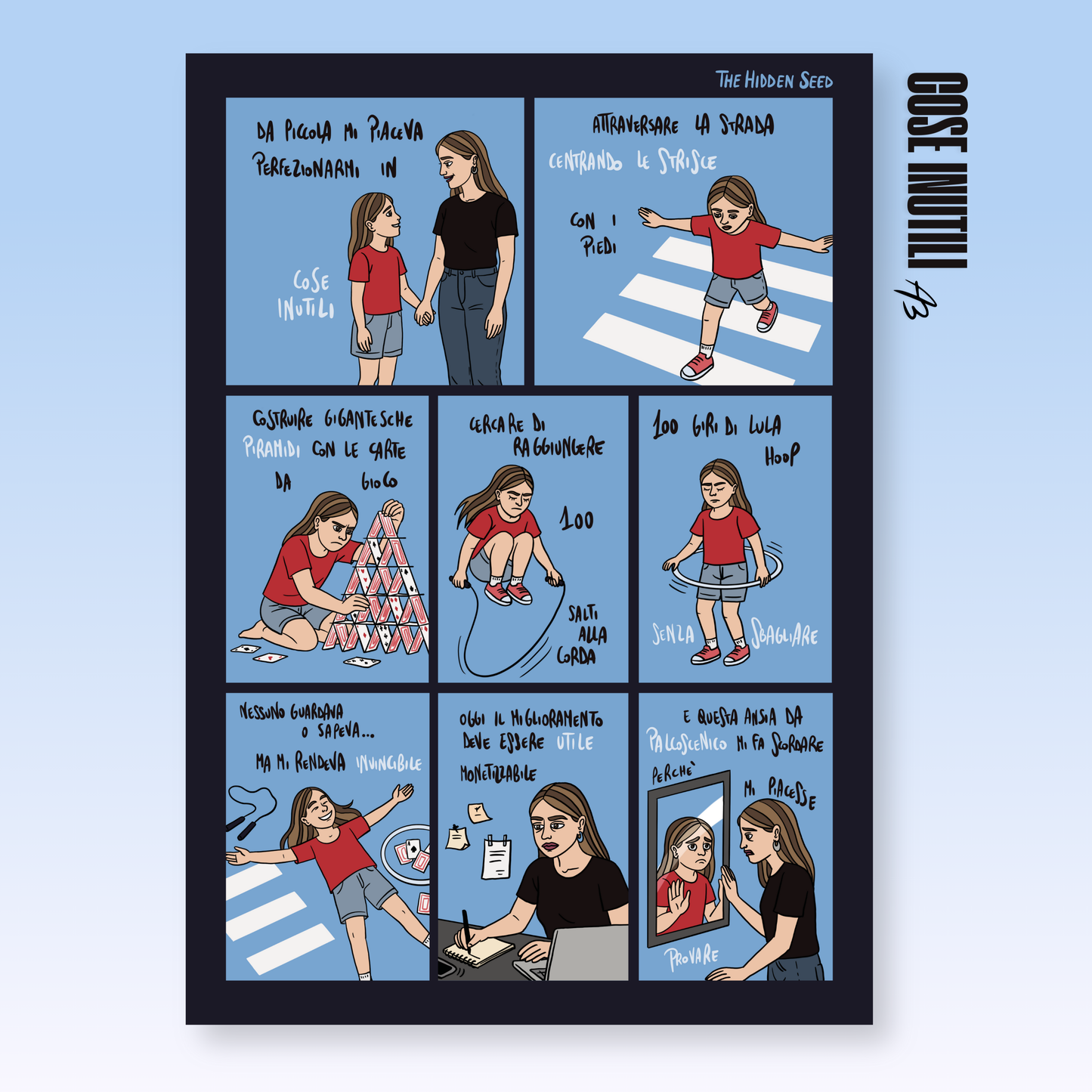 Poster COSE INUTILI A3