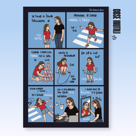 Poster COSE INUTILI A3