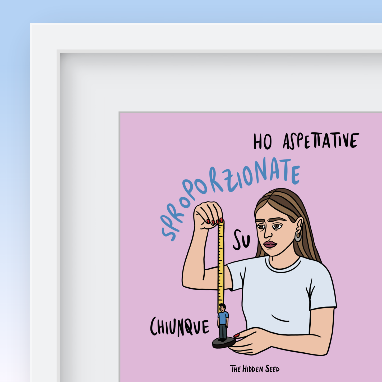 Poster ASPETTATIVE 20x20cm