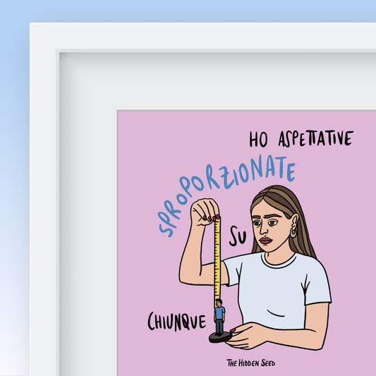 Poster ASPETTATIVE 20x20cm