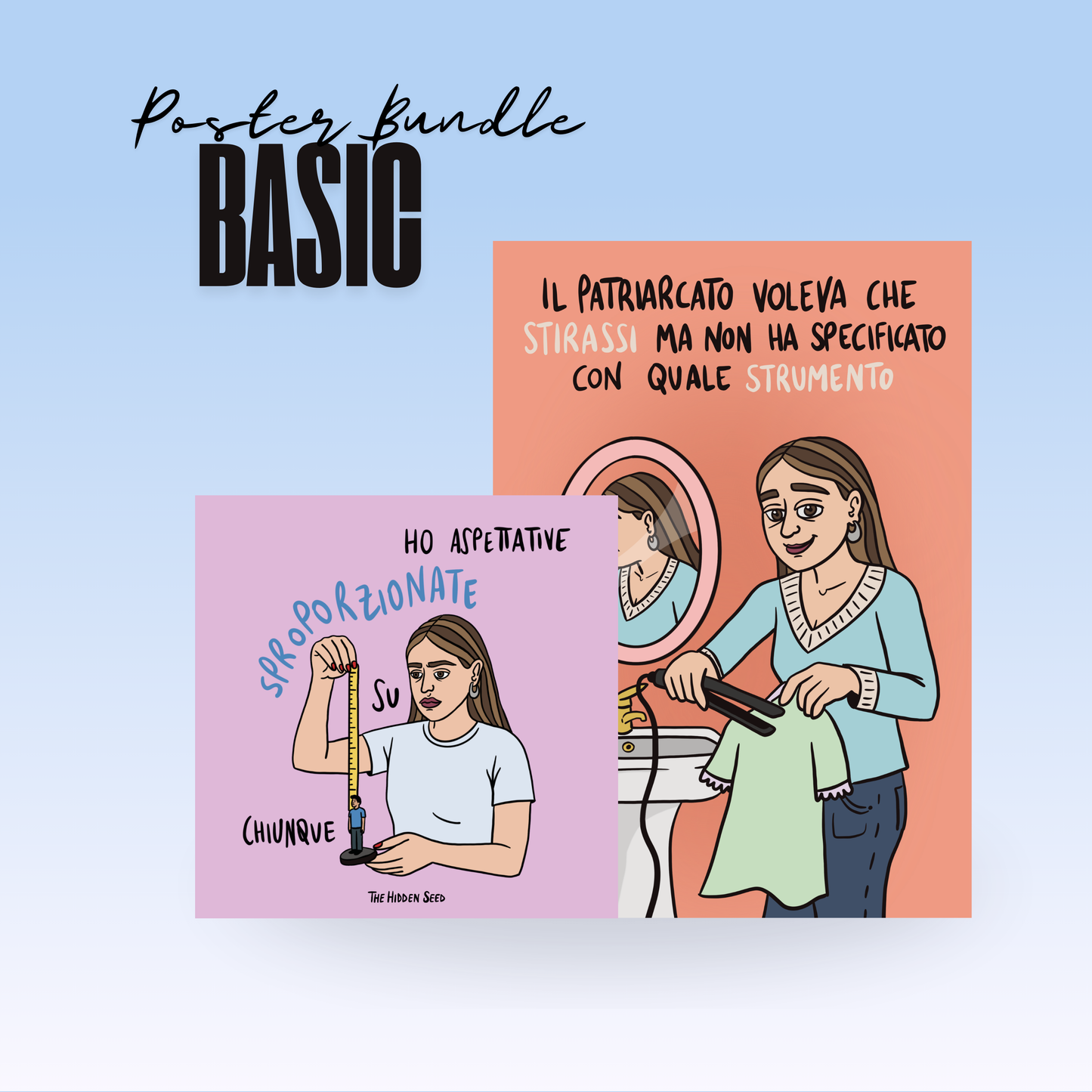 Poster Bundle BASIC: 20x20 & A4