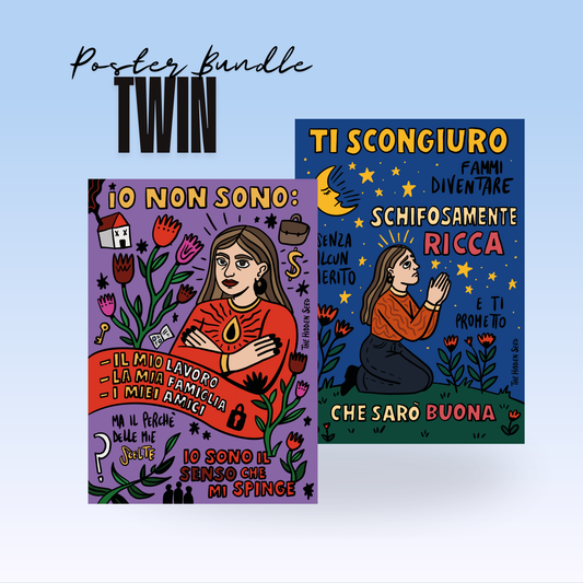 Poster Bundle TWIN: 2 A4