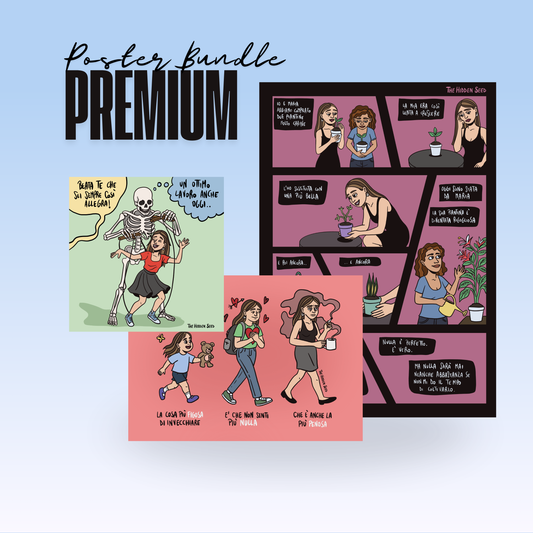 Poster Bundle PREMIUM: 20x20 & A4 & A3