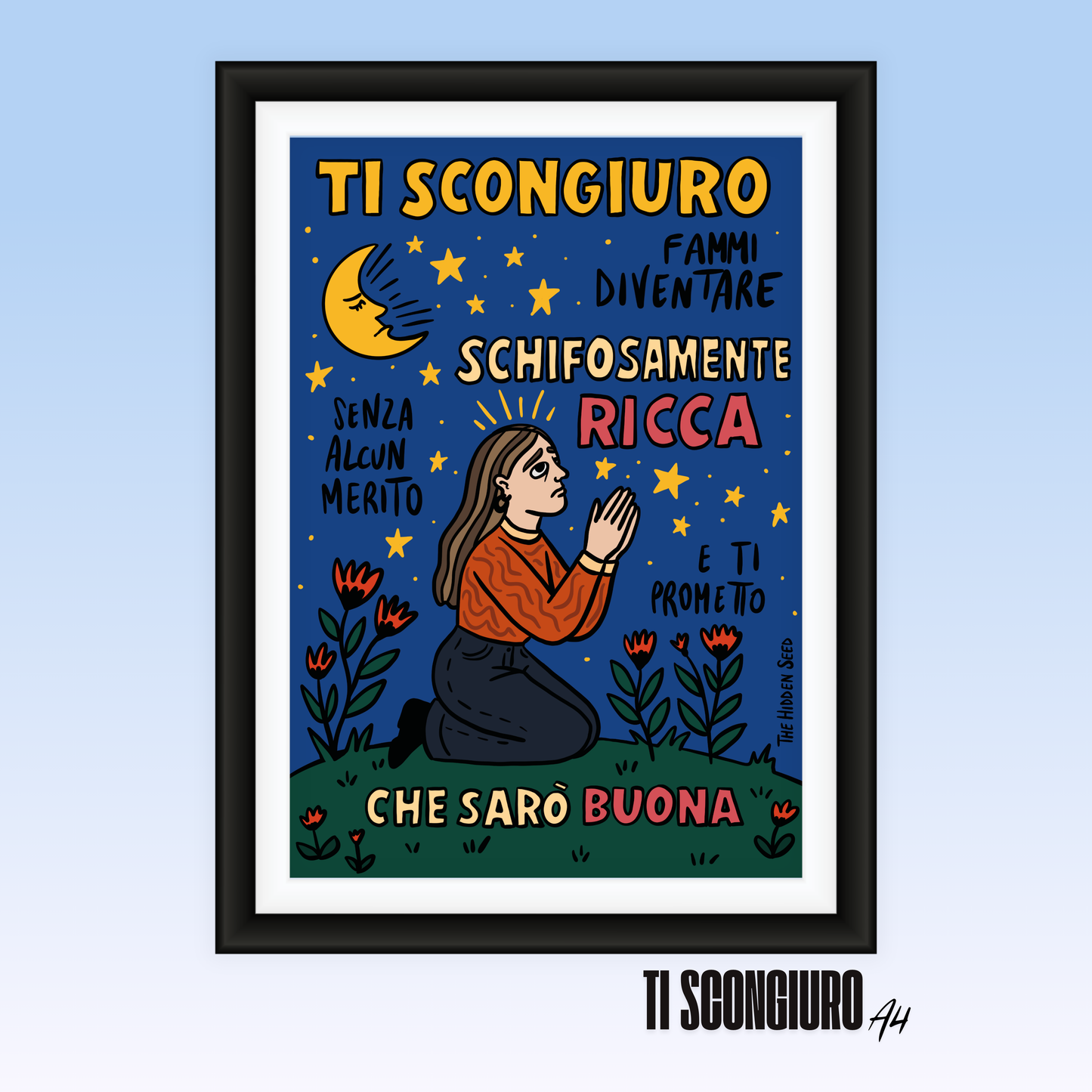 Poster TI SCONGIURO A4