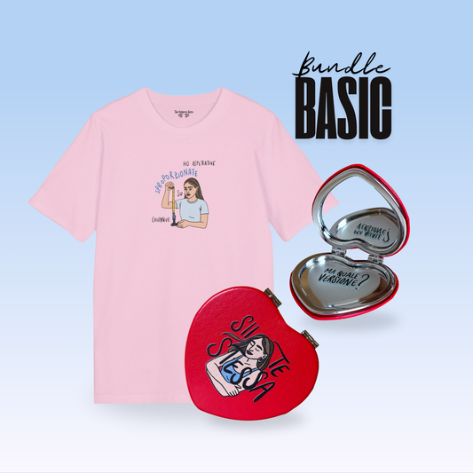 Bundle BASIC: T-Shirt & Specchietto
