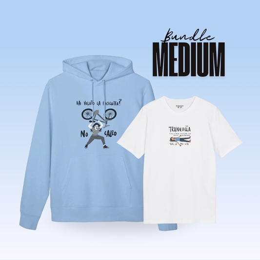 Bundle MEDIUM: Felpa & T-Shirt